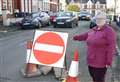Fury as drivers flout one-way diversion