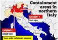 Coronavirus worker had visited Rome
