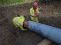 Overnight work to fix burst main that left thousands without water