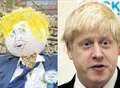 Spot the difference - Boris Johnson in scarecrow form