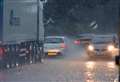 Commuters facing delays as wet weather hits Kent