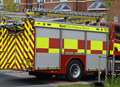 Flat fire after man falls asleep while cooking