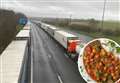 Hundreds of curries delivered roadside to stranded truckers