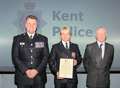 Police officer commended for bravery