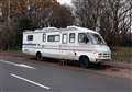 Mystery of motorhome left in layby for months