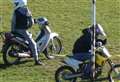 Two men warned as police tackle off-road bikers at park