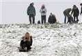 Snow flurries and hail hit Kent as weather warning in place 
