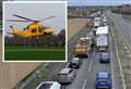 Serious crash on major route sparks large emergency response