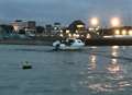 Lifeboat crew rescues two men trapped on mud