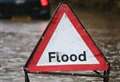 Flood alert issued after heavy rainfall 