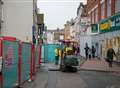 Town centre waterworks begin