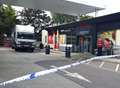 Petrol station reopen after raid