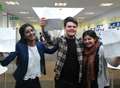 Pupils pick up their GCSE results