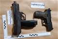 Lorry search finds haul of 20 guns