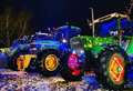 Christmas tractor parade lights up villages