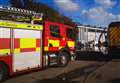 Man in 70s rescued from house blaze