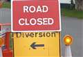 Seven day road closure due to water works