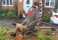 Mystery surrounds gang of life-size scarecrows 