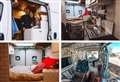 Meet the couple travelling the world in their converted camper