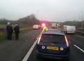 Four vehicles involved in motorway crash