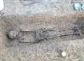 Human skeletons discovered under Peugeot garage
