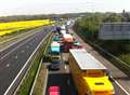 Drivers fined after using hard shoulder to avoid jams