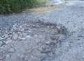 Motorists' fury as pothole opens on A21 