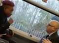 Video: Passengers' shock as row erupts on busy train