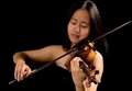 Solo violinist 'casts a spell' over audience