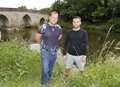 Dad and son saved from drowning