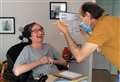 Man with multiple sclerosis gets voice back by talking with his eyes 