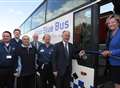 New white Urban Blue bus unveiled