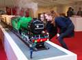 Full steam ahead for opening of railway's Lego exhibition 