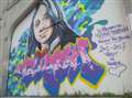 Stunning street art in memory of rail victim Taiyah-Grace Peebles