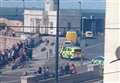 Child rushed to hospital after beach emergency