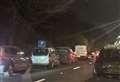 Dual carriageway sees multi-vehicle crash at major junction
