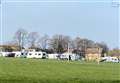 Travellers move on to playing fields