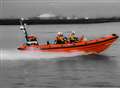Lifeboat called after man spotted clinging to pier