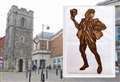 Iron statue approved for prime high street spot