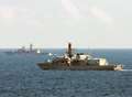 Royal Navy intercepts Russian warship off Kent coast