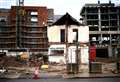 Striking image shows final building to be torn down in town revamp