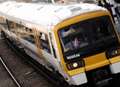 Rail delays after man hit by train