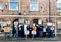 First protest march in fight against station redevelopment