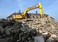 Demolition of nurses' home well underway 