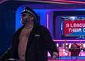 Footballer gets his kit off on TV show