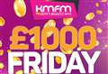 Ashford kmfm listener pockets '£1,000 Friday' prize