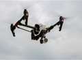 Drone deployed in fire investigation