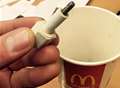 McDonald's apologises after bolt found in drink