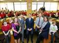 Biggest pupil turnout for Swale launch of Green Travel Champions