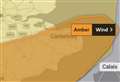 Amber weather warning for Boxing Day storm